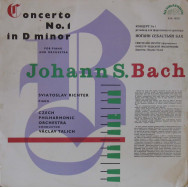 Sviatoslav Richter, Libor Hlavacek, Czech Philarmonic Orchestra - Bach Concerto No.1