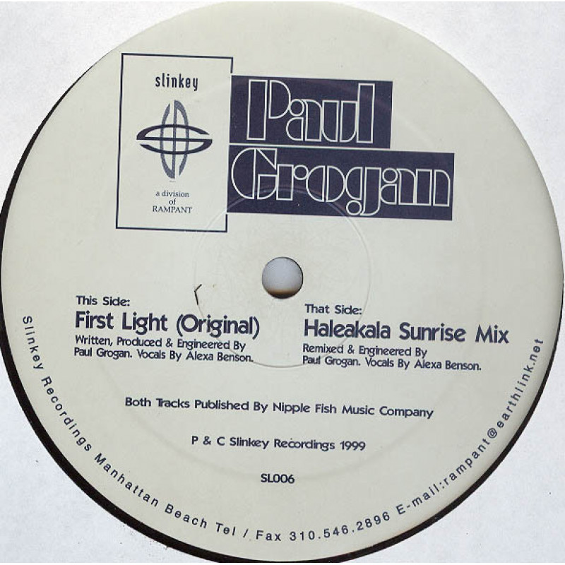 Paul Grogan – First Light Paul Grogan – First Light
